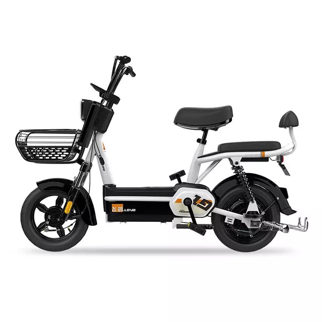 Electric bicycle鸿福龙新款电动自行车两轮电动车电瓶车跨境专供